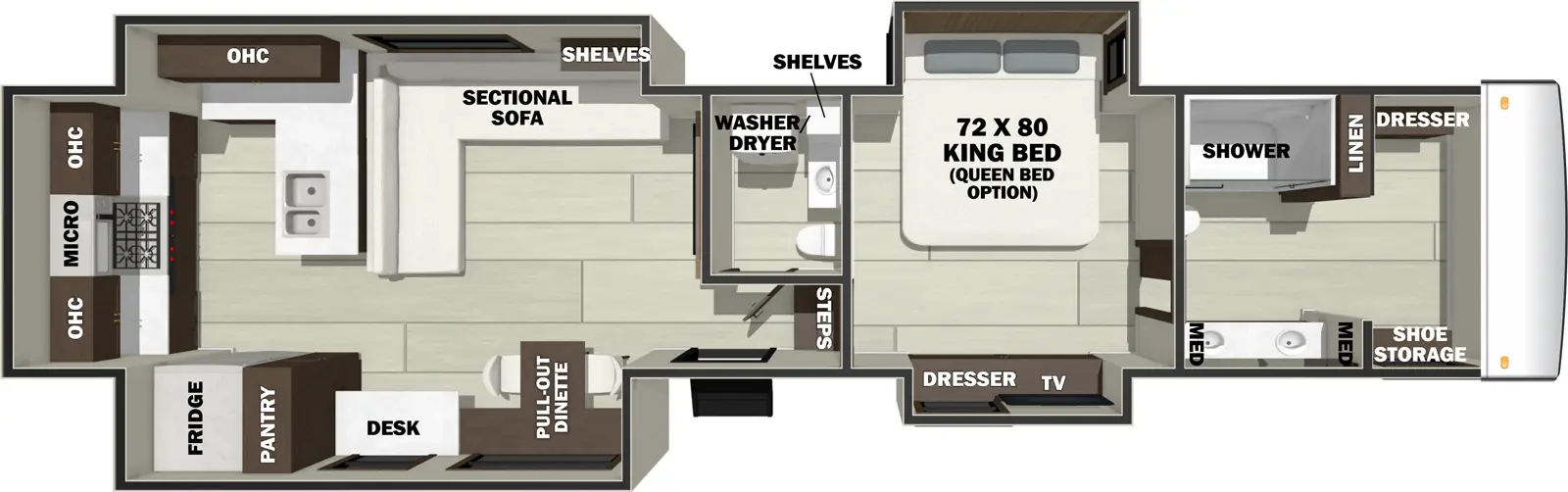 Riverstone 43BFC Floorplan